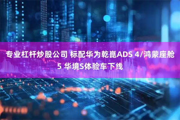 专业杠杆炒股公司 标配华为乾崑ADS 4/鸿蒙座舱5 华境S体验车下线