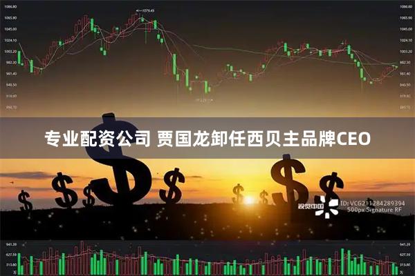 专业配资公司 贾国龙卸任西贝主品牌CEO